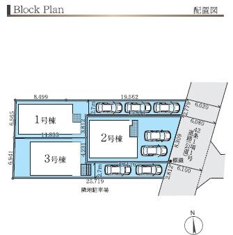 藤沢市善行坂2期　新築3号棟　全3棟