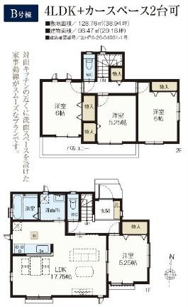 藤沢市羽鳥3丁目1032番　新築B号棟　全5区画