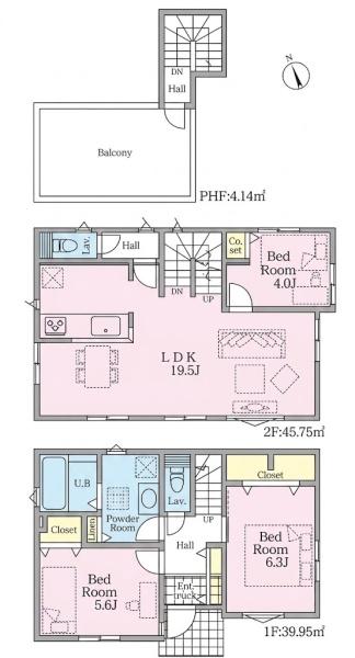 藤沢市善行坂2丁目　新築4号棟　全4棟