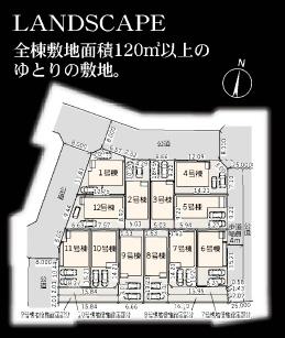 藤沢市葛原第2　新築7号棟　全12棟