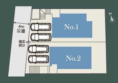 藤沢市辻堂東海岸105　新築2号棟　全2棟