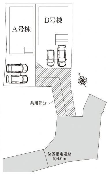藤沢市本鵠沼1丁目　新築A号棟　全2棟