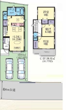 藤沢市辻堂東海岸2丁目　新築C号棟　全3棟