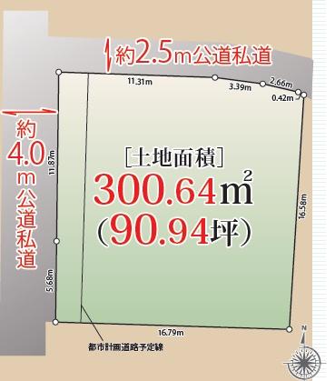 鎌倉市由比ガ浜１丁目の土地