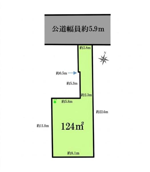 藤沢市湘南台４丁目の土地
