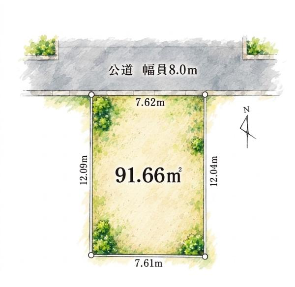 藤沢市西富2丁目　売地