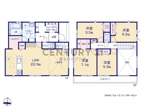 藤沢市亀井野3期　新築3号棟　全3棟