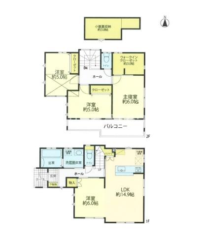 平塚市纒の中古一戸建て