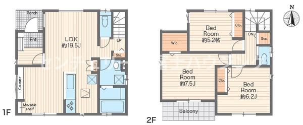 茅ヶ崎市円蔵2期　新築戸建NO.6　全11棟