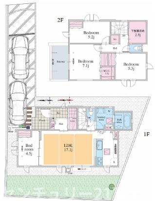 茅ヶ崎市旭が丘の新築一戸建