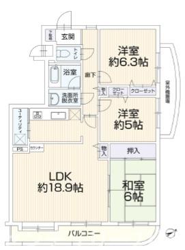 コスモ茅ヶ崎ベルセーヌ