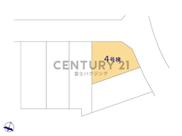 藤沢市善行2丁目　新築戸建　4号棟　全5棟