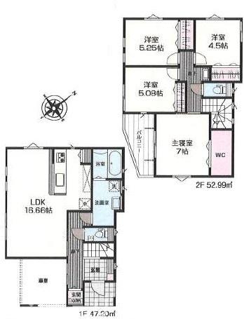 茅ヶ崎市今宿　新築分譲住宅　3号棟　全8棟