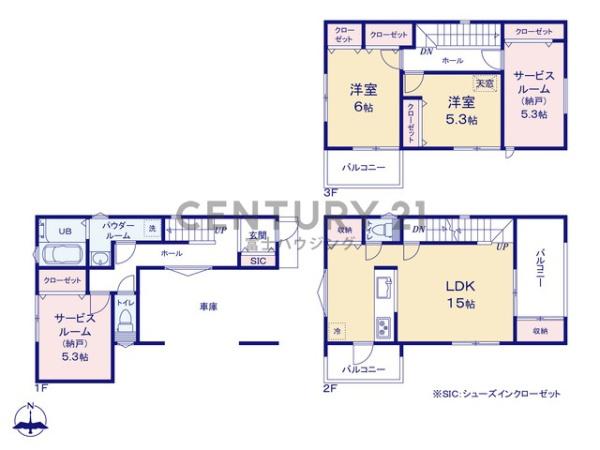 茅ヶ崎市東海岸北3丁目　新築A棟