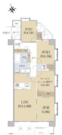 ダイアパレス茅ヶ崎鶴嶺