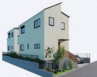 藤沢市鵠沼海岸2期　新築1号棟　全2棟
