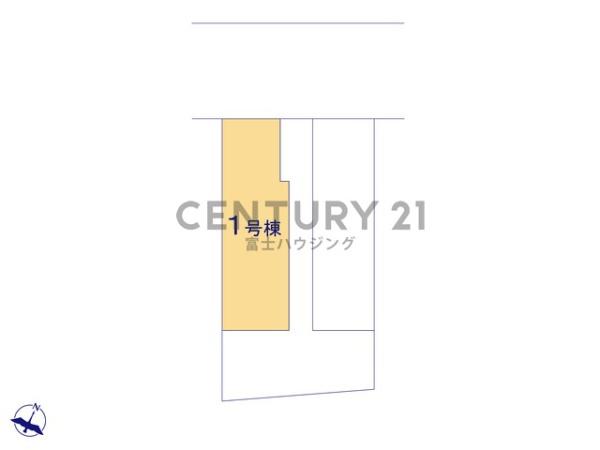 藤沢市藤が岡2丁目　新築1号棟　全3棟