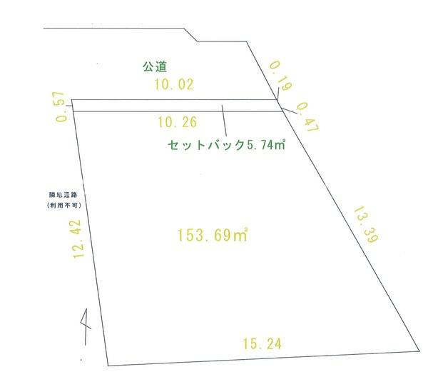 茅ヶ崎市香川5丁目　条件無売地　全1区画