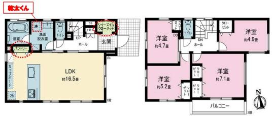 茅ヶ崎市東海岸北4丁目　新築C号棟　全3棟