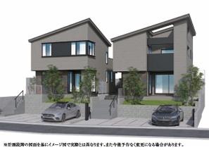 藤沢市鵠沼藤が谷3丁目　新築1号棟　全2区画