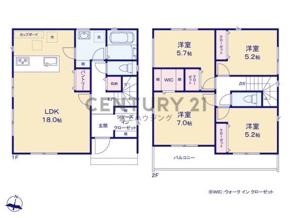 茅ヶ崎市室田3丁目　新築戸建　2号棟　全2棟
