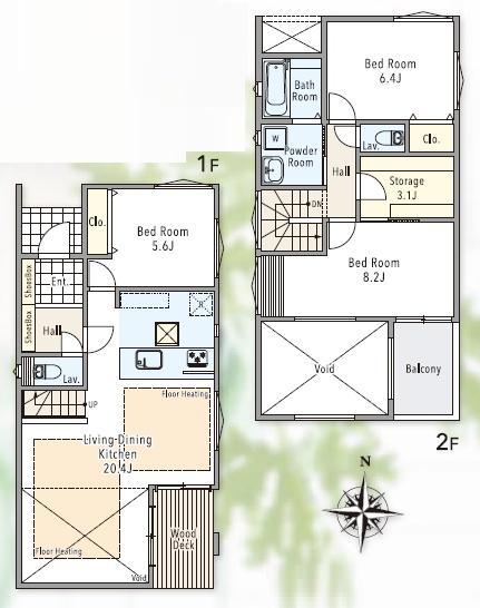 藤沢市大庭　新築B号棟　全2棟