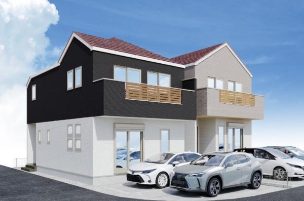 茅ヶ崎市高田2期　新築戸建1号棟　全2棟