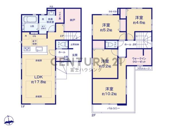 茅ヶ崎市菱沼4期　新築戸建1号棟　全1棟
