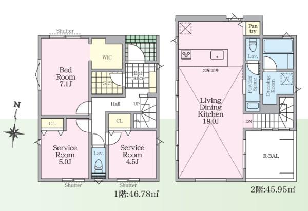茅ヶ崎市香川4丁目　新築分譲住宅　2号棟　全2棟