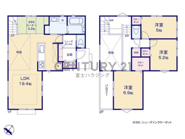 藤沢市辻堂東海岸0115　新築戸建NO.2　全4邸