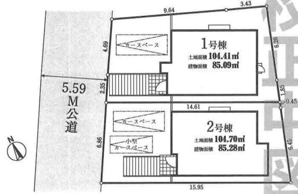 藤沢市辻堂507　新築2号棟　全2棟