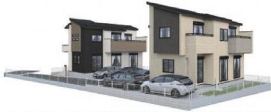 茅ヶ崎市中島　新築戸建2号棟　全3区画
