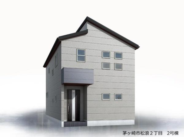 茅ヶ崎市松浪2丁目　新築戸建2号棟　全3棟