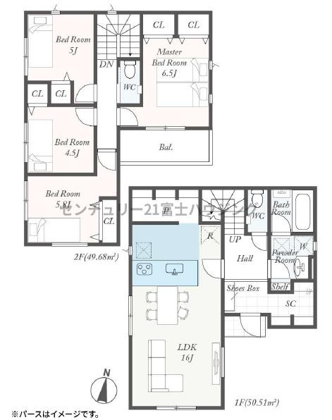 茅ヶ崎市今宿　新築戸建　1号棟　全1棟