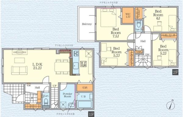 茅ヶ崎市柳島2期　新築分譲住宅　1号棟　全2棟