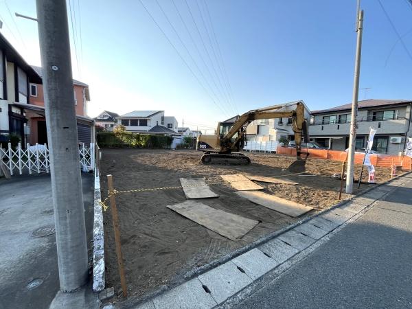 平塚市諏訪町　建築条件なし売地　2区画　全4区画