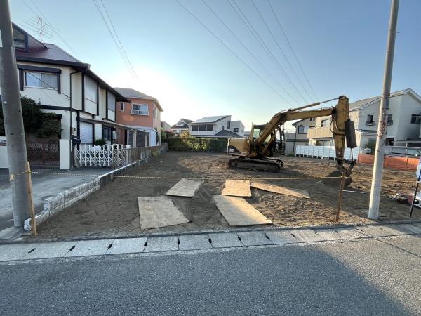 平塚市諏訪町　建築条件なし売地　3区画　全4区画