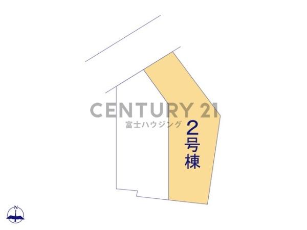 藤沢市本藤沢2丁目　新築2号棟　全2棟