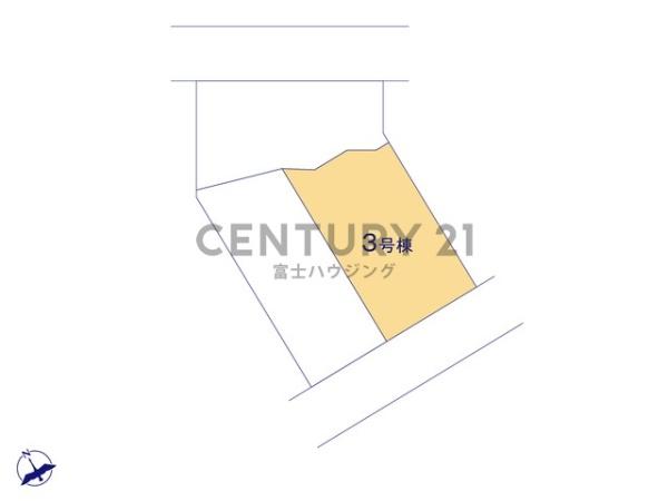 藤沢市善行3丁目　新築3号棟　全3棟