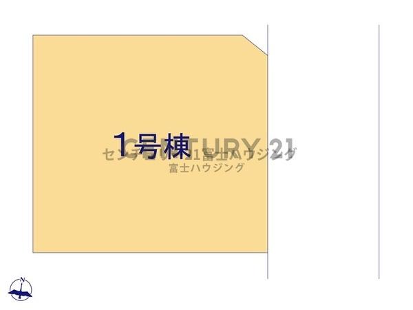 茅ヶ崎市松風台第1期　新築分譲住宅　1号棟　全1棟