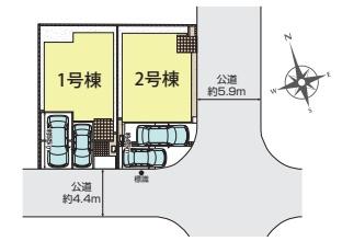 茅ヶ崎市高田3丁目　新築1号棟　全2棟