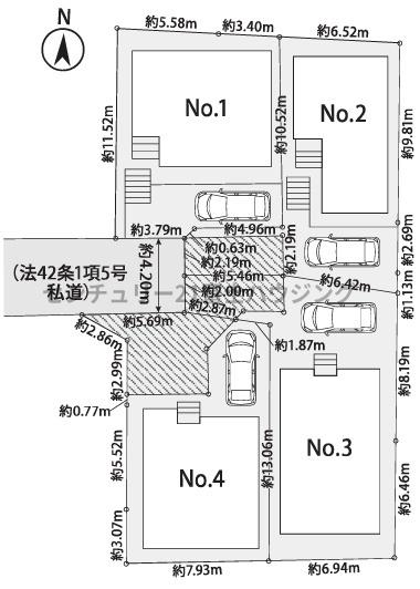 茅ヶ崎市浜須賀2期　新築戸建　1号棟　全4棟