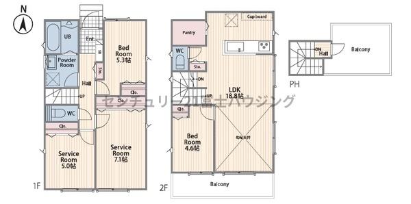茅ヶ崎市浜須賀2期 新築戸建 3号棟 全4棟