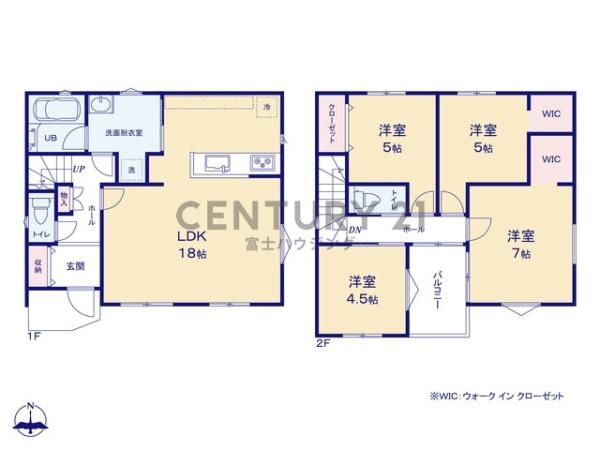 茅ヶ崎市菱沼3丁目　新築戸建B号棟　全3棟