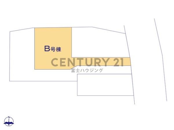 茅ヶ崎市菱沼3丁目　新築戸建B号棟　全3棟