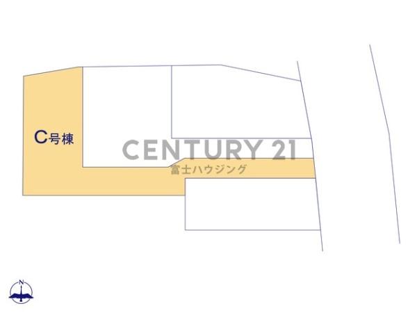 茅ヶ崎市菱沼3丁目　新築戸建C号棟　全3棟