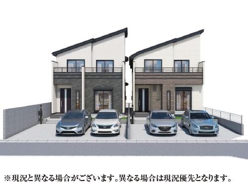藤沢市鵠沼海岸6丁目4191番　新築A号棟　全2棟