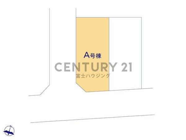 藤沢市大庭5428番　新築A号棟　全2棟