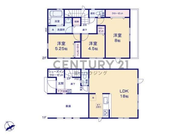 茅ヶ崎市美住町4期6棟　新築5号棟　全6棟