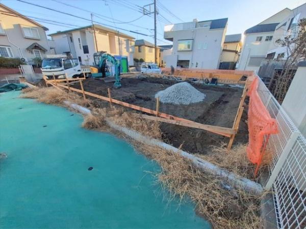 藤沢市鵠沼松が岡2丁目　新築B棟　全3区画